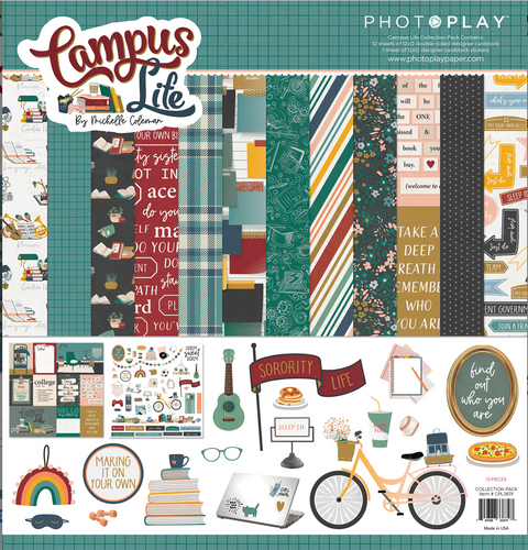 Photoplay Kit:  Campus Life (Boy) Collection Scrapbook Kit