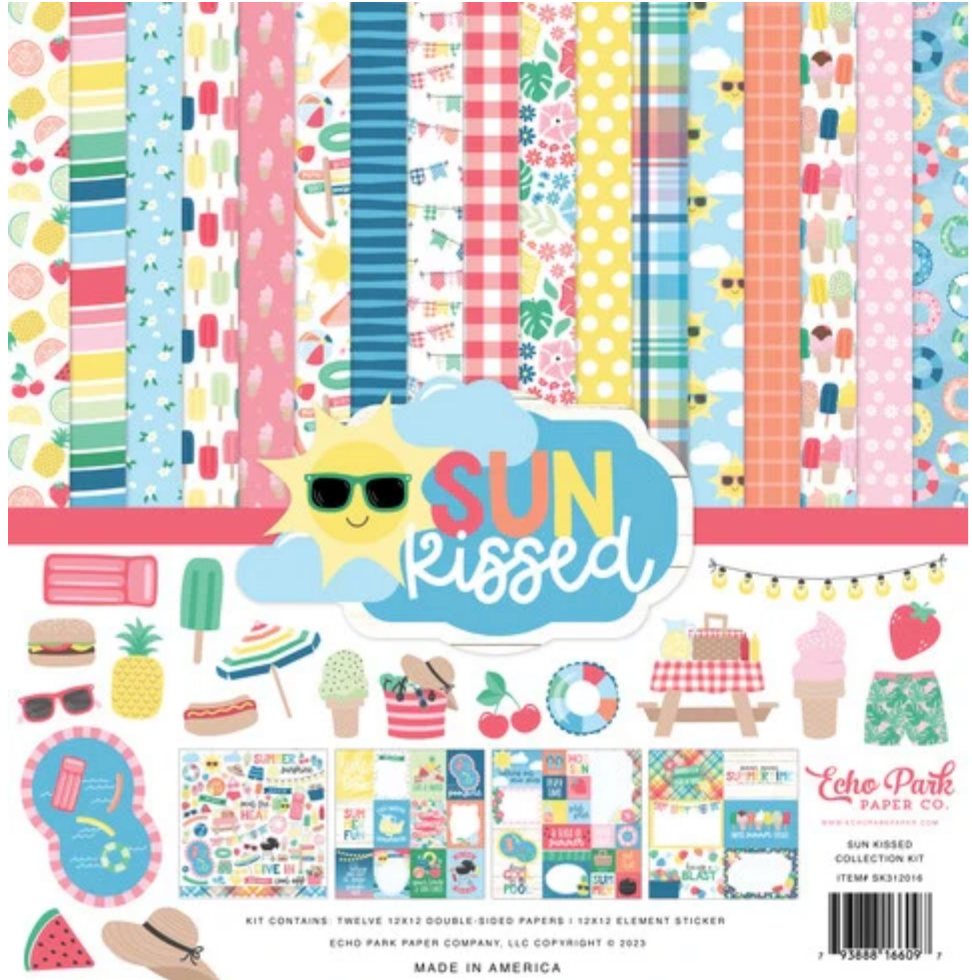 Echo Park Kit: Scrapbook Kit - Sun Kissed Collection Kit