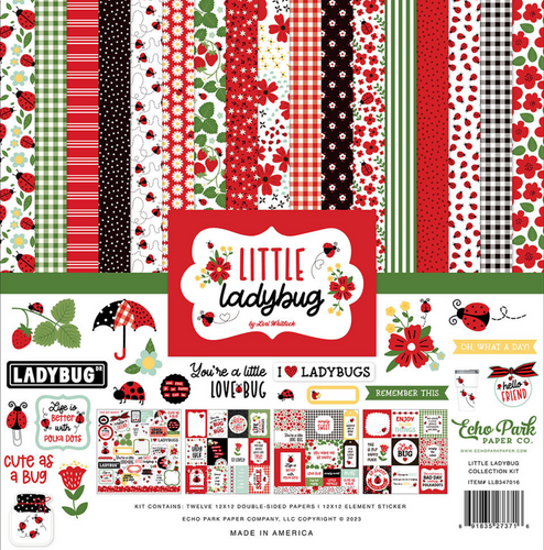 Echo Park Kit: Scrapbook Kit - Little Ladybug Collection Kit