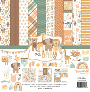 Echo Park Kit: Scrapbook Kit - Our Baby Collection Kit